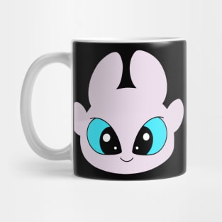 Light fury dragon, How to train your dragon, Httyd, baby dragon Mug